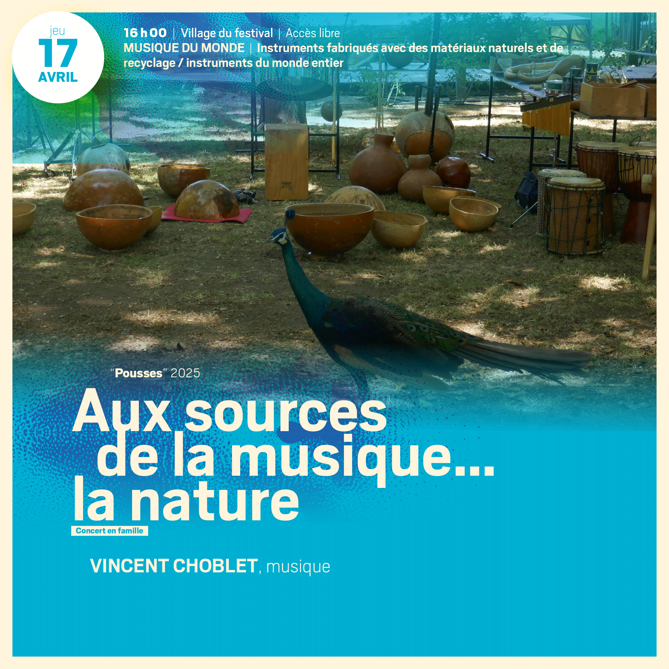 Jeu. 17 avril · Aux sources de la musique