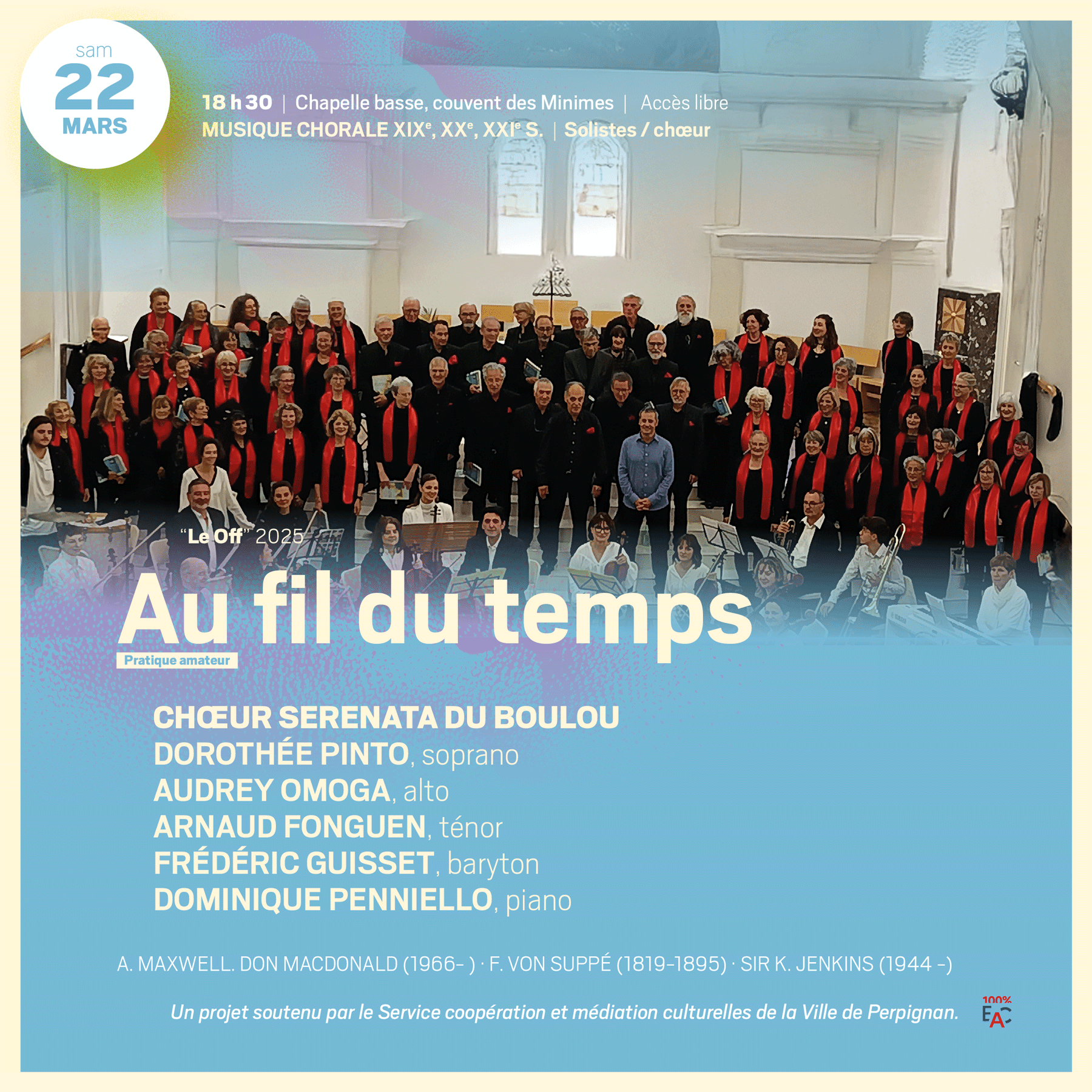 22 mars · Au fil du temps · Off 2025