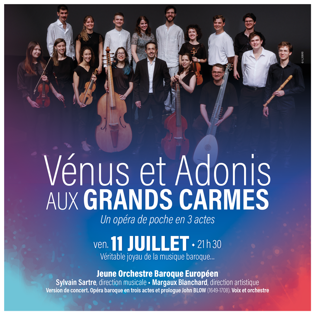 Vénus et Adonis · Ven. 11 juillet 2025