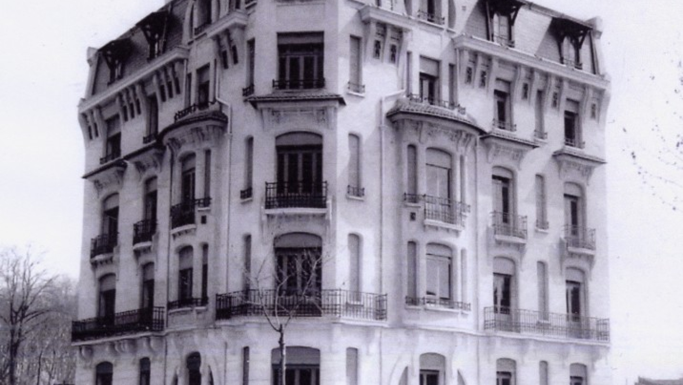 Maison de l'Américaine de Claudius Trénet, 1909, 13 boulevard Wilson.