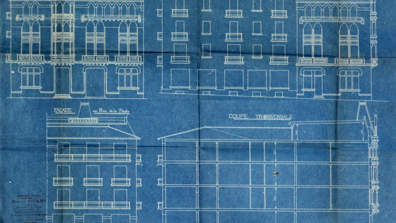 Immeuble Carbonell de Henry Sicart, 1920, 9 boulevard Wilson. AVP 4O/26 (130).
