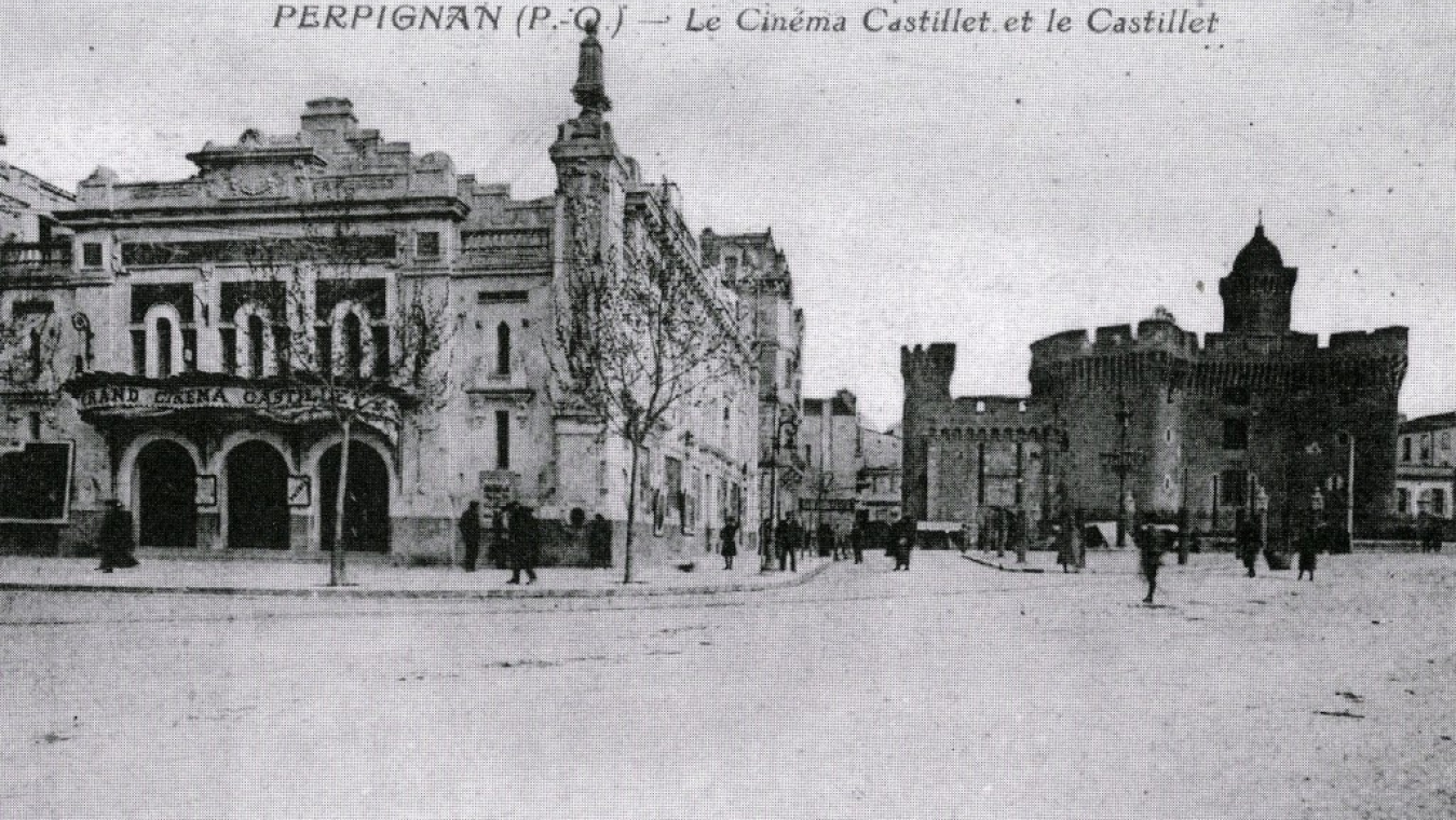 Cinéma Castillet d'Eugène Montès, 1911, 1 boulevard Wilson.