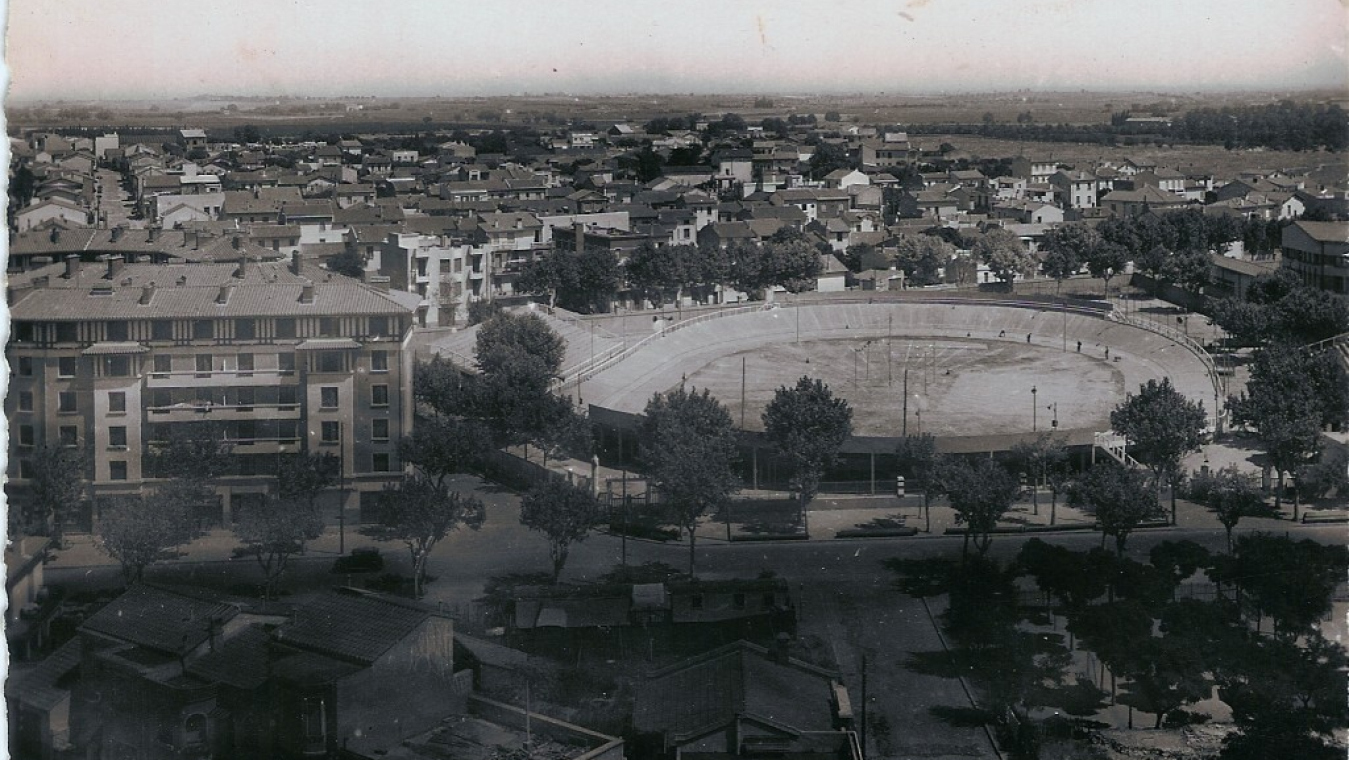 Le vélodrome.