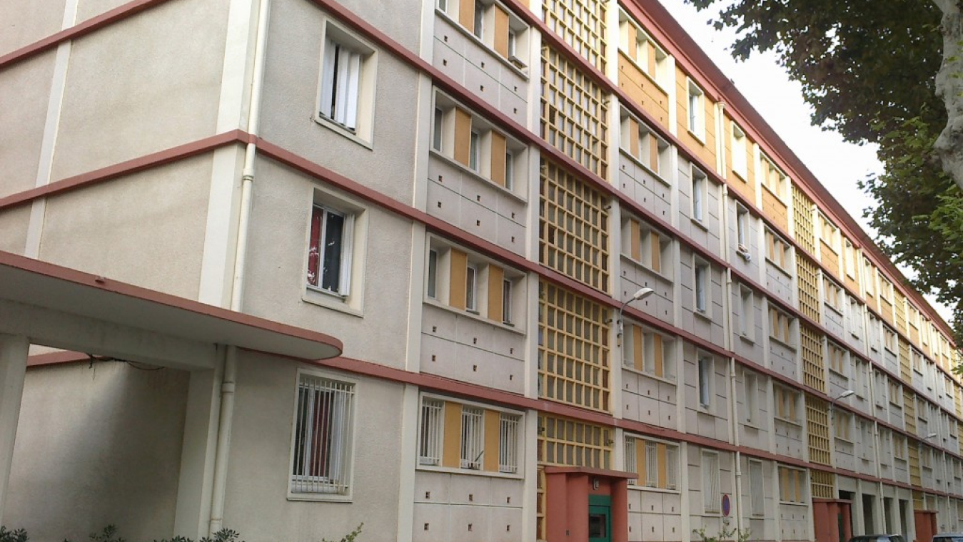 Groupe des Haras (HLM Victor Dalbiez), 1950-1953, avenue Julien Panchot.