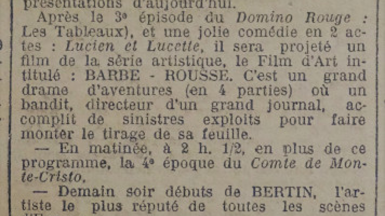 Articles collection L’Indépendant, archives municipales Camille Fourquet de Perpignan