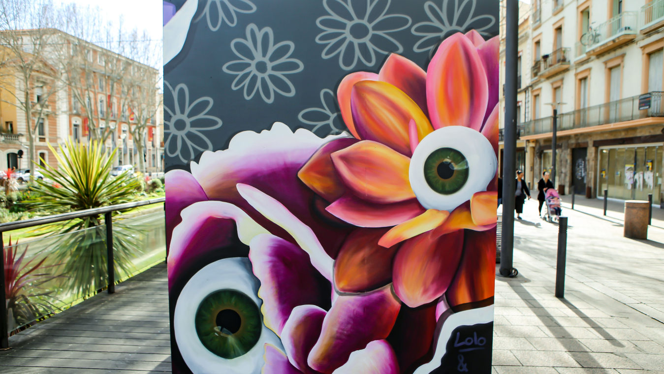 LOLO et XELA / Quai Vauban (côté Castillet)