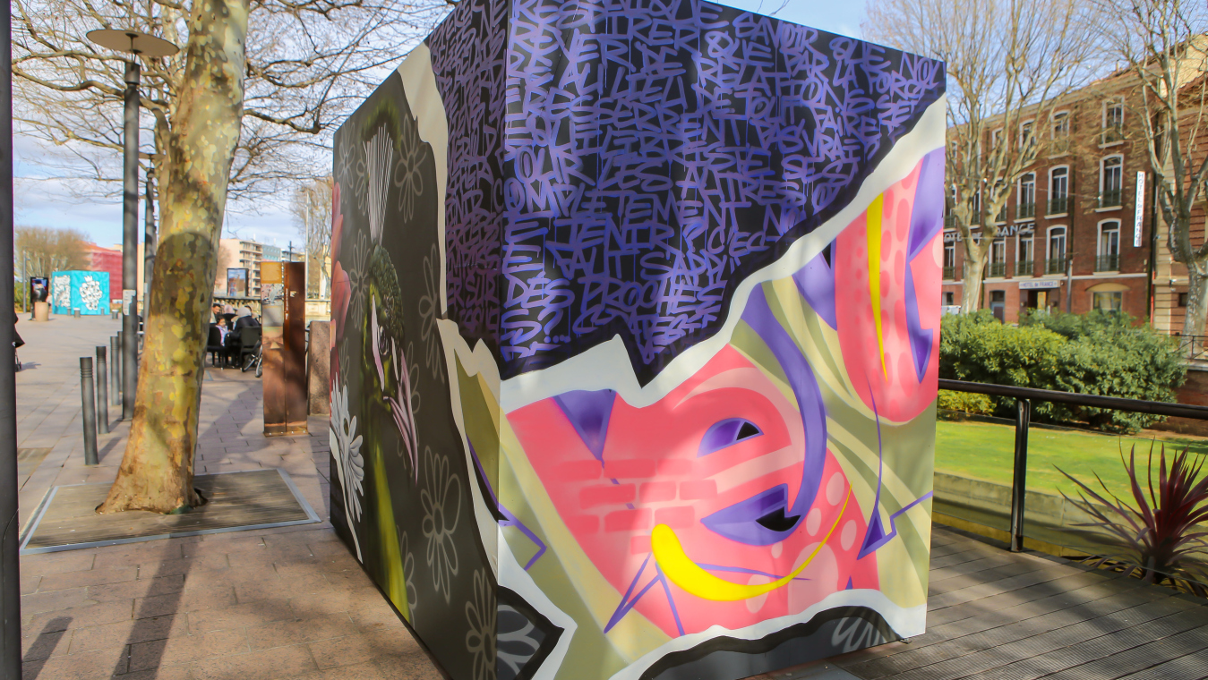 LOLO et XELA / Quai Vauban (côté Castillet)