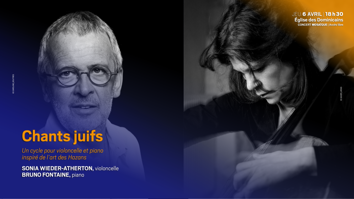 Chants juifs concert Mosaïque 2023