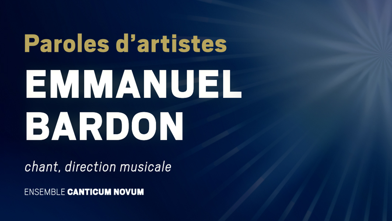 Image d'aperçu de la vidéo "Paroles d'artiste avec EMMANUEL BARDON".