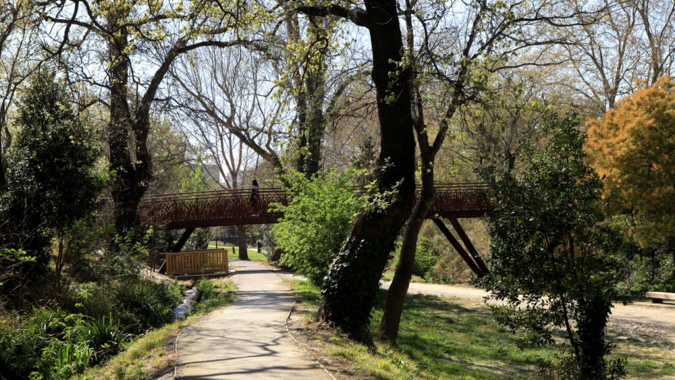 Passerelle sur la Basse