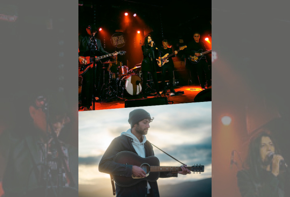 Photo N°1 : THE INDIGOES + EZRA HESPER