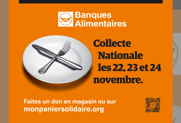 Photo N°1 : COLLECTE NATIONALE DES BANQUES ALIMENTAIRES