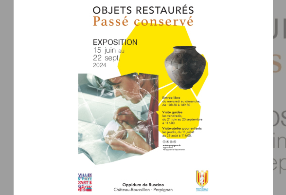 Photo N°1 : EXPOSITION : « OBJETS RESTAURÉS, PASSÉ CONSERVÉ »