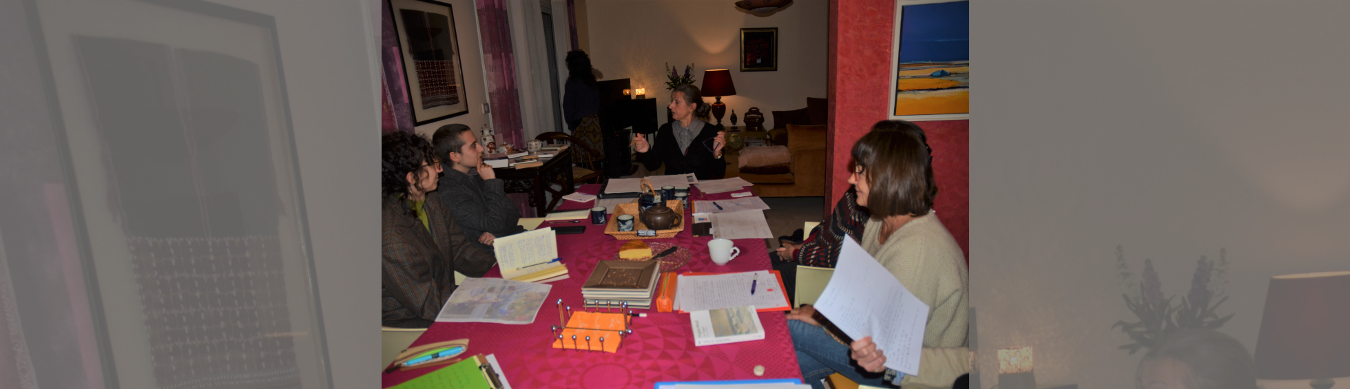 Photo N°2 : ATELIER D'ÉCRITURE : "LES OBSCURICLARTÉS DE JAMES JOYCE"