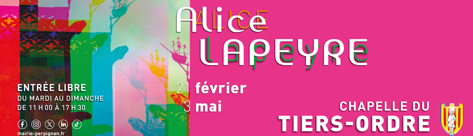 Exposition "Dérive Chromatique" d'Alice Lapeyre