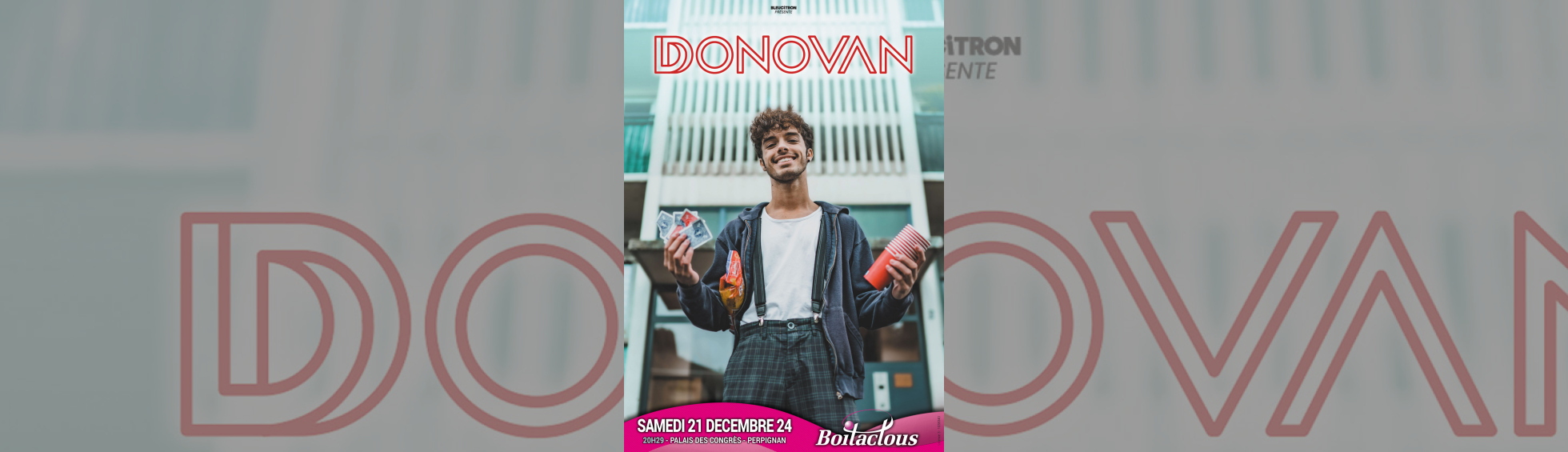 Photo N°1 : DONOVAN « MAGIE ENTRE POTES ! »