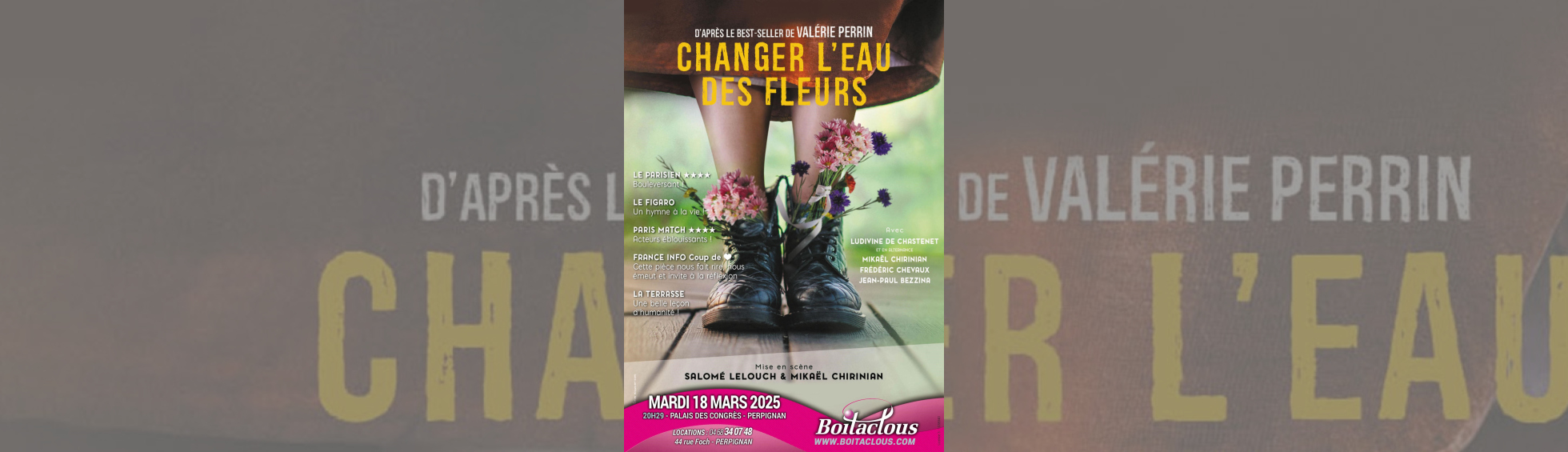 Photo N°1 : « CHANGER L’EAU DES FLEURS »