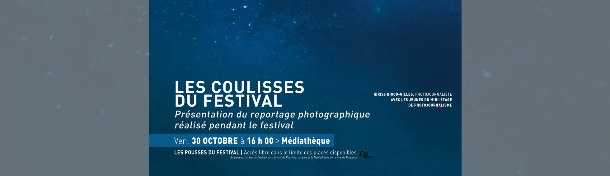 LES COULISSES DU FESTIVAL