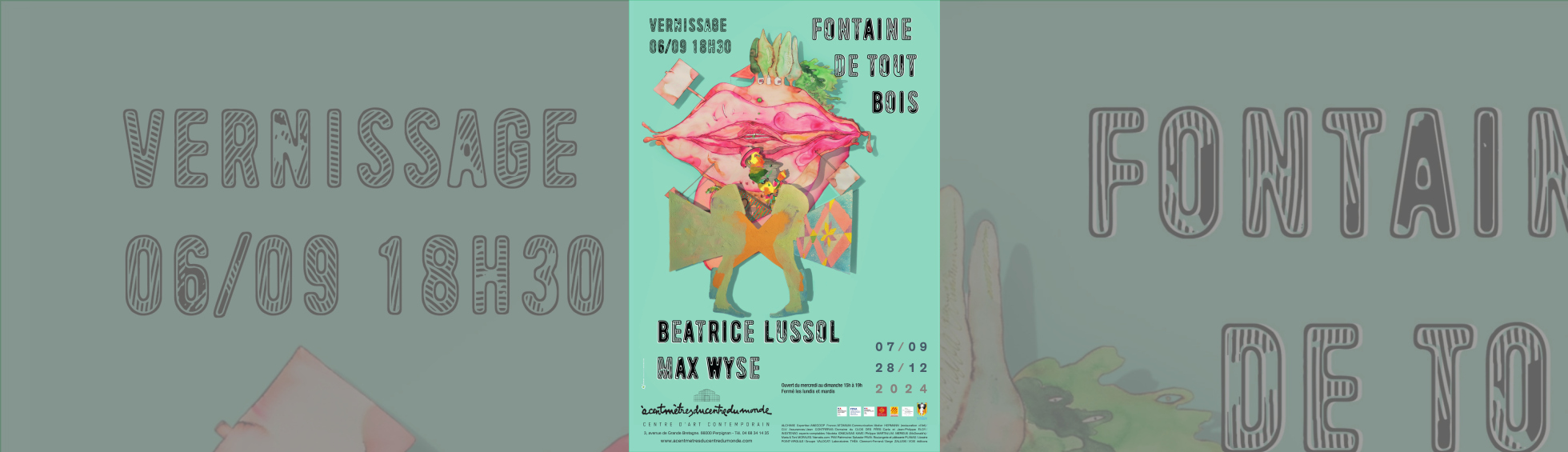 Affiche Vernissage Exposition