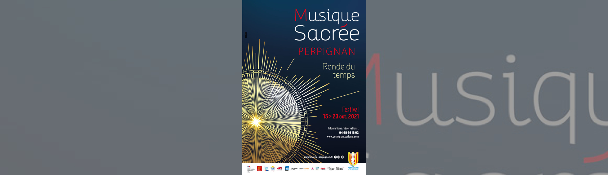 Festival de musique sacrée - visuel 2021