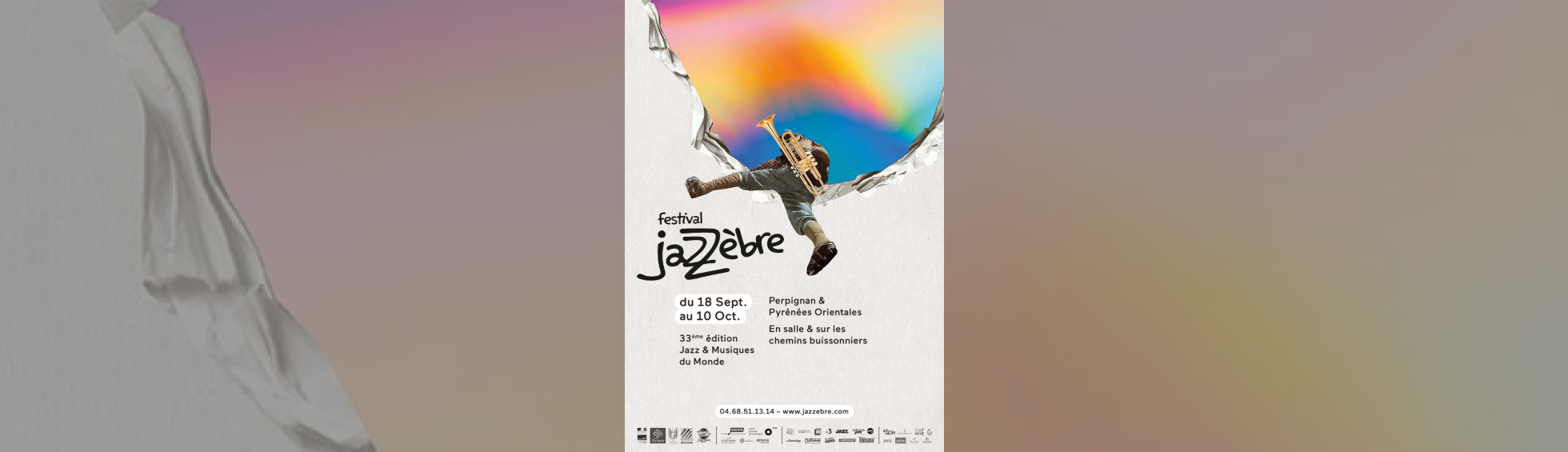 Affiche Festival Jazzèbre - 