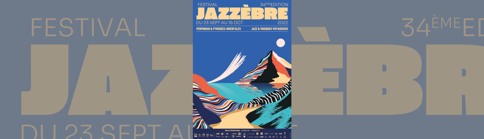 Affiche - Festival Jazzèbre