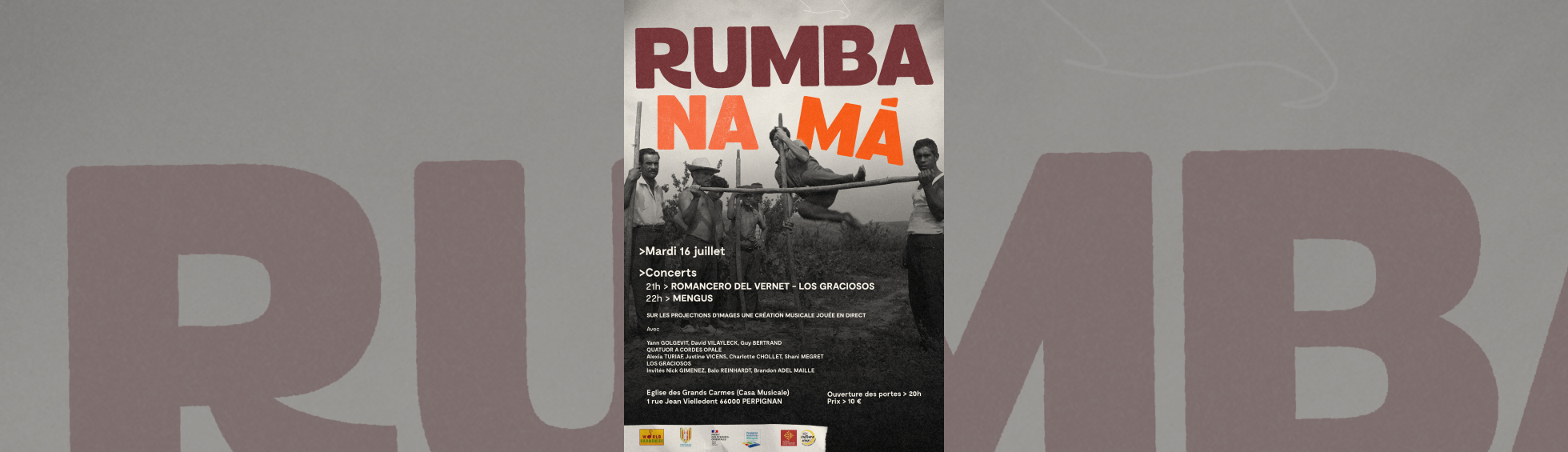 Affiche Concert payant RUMBA Na MA