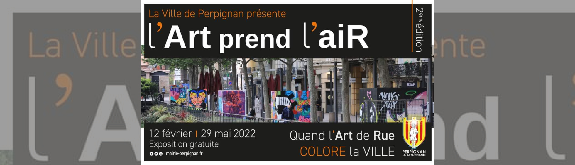 Affiche L'Art Prend l'Air