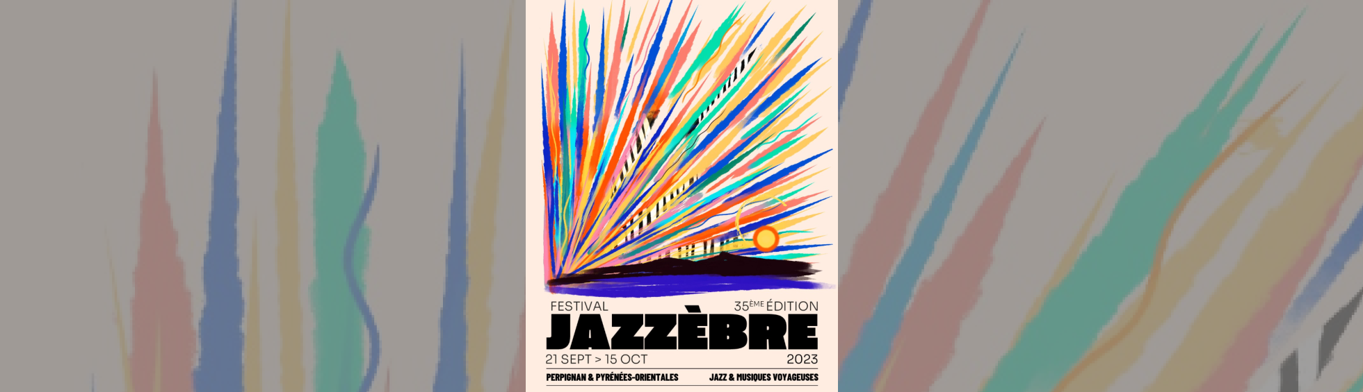 Affiche - Festival Jazzèbre