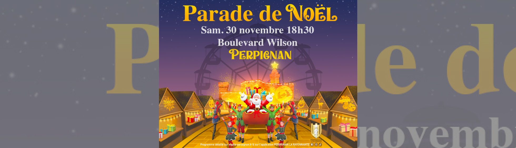 Photo N°1 : PARADE DE NOËL À PERPIGNAN