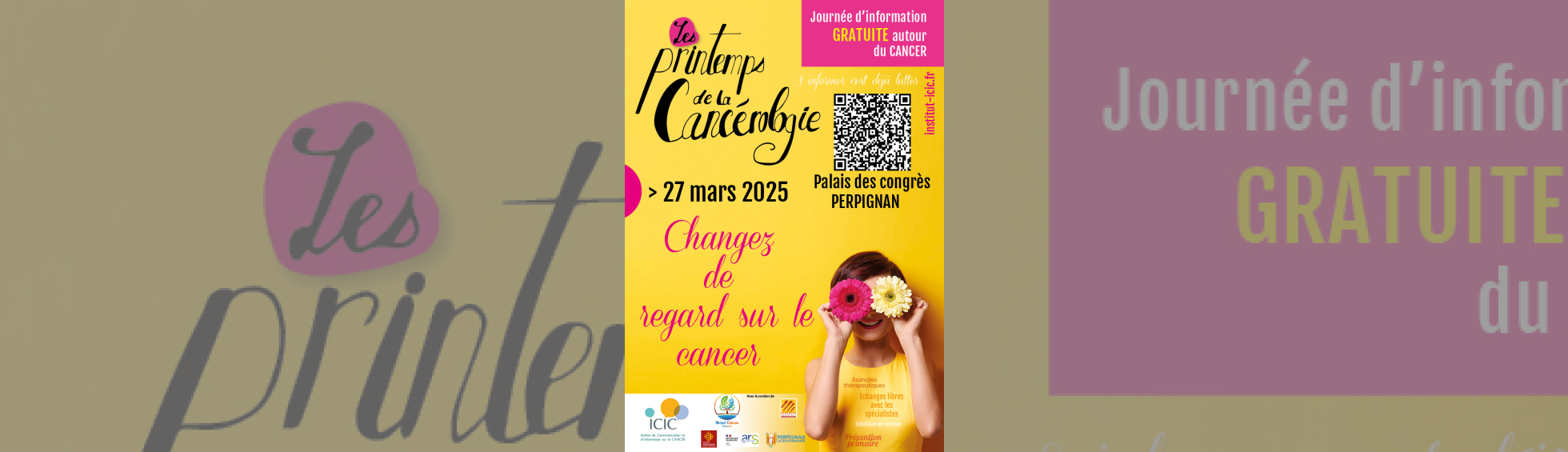 Photo N°1 : LES PRINTEMPS DE LA CANCÉROLOGIE