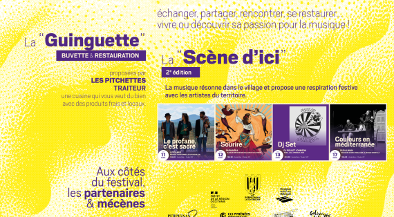 Le Village 2025 • La Guinguette / la Scènes d'ici