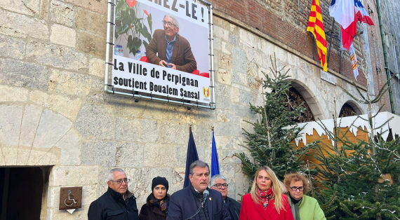 La Ville de Perpignan soutient Boualem Sansal