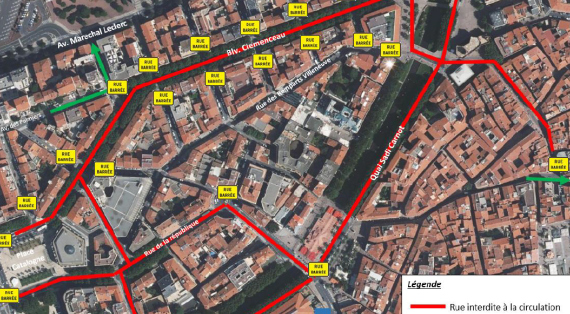 Grande Parade : secteur CLEMENCEAU