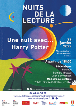 affiche la nuit de la lecture 