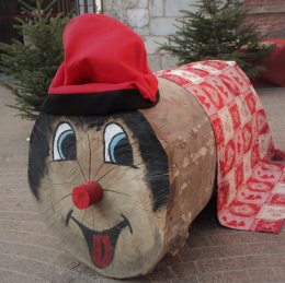 Musée Casa Pairal - photo couleur du Tió de Nadal