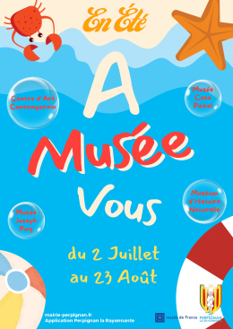 Affiche programme Pole Muséal été