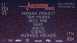 affiche Algo'rythme Festival