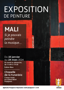 affiche exposition MALI