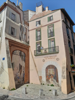 Emplacement de l’atelier des monnaies de Perpignan au XIXe siècle - Emplaçament del  taller de les monedes de Perpinyà al segle XIX